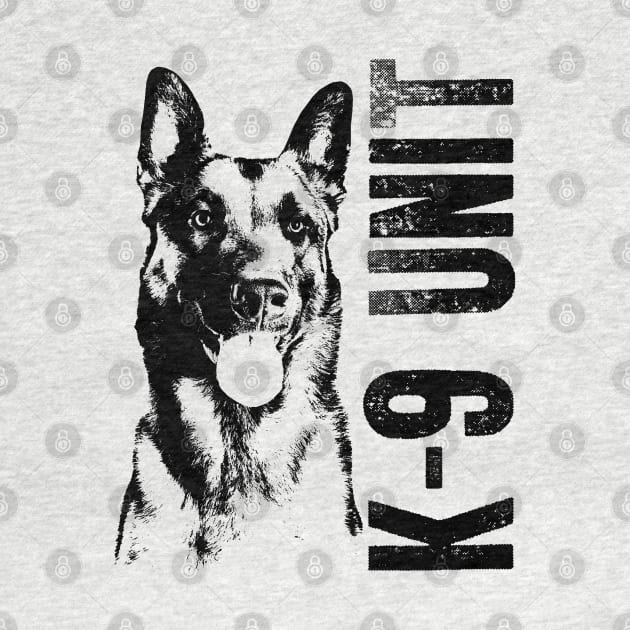 K-9 Unit - Police Dog Unit- Malinois by Nartissima